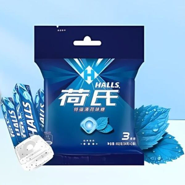 HALLS Throat Candy-Extra Strong 102g