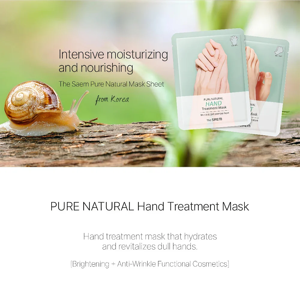 THE SAEM Pure Natural Hand Treatment Mask