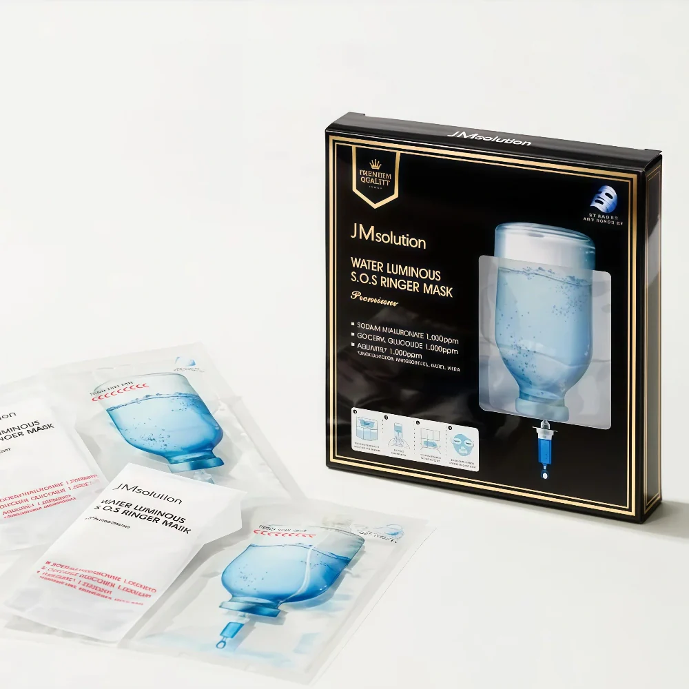 JM SOLUTION Water Luminous S.O.S Ringer Mask Premium 5pcs