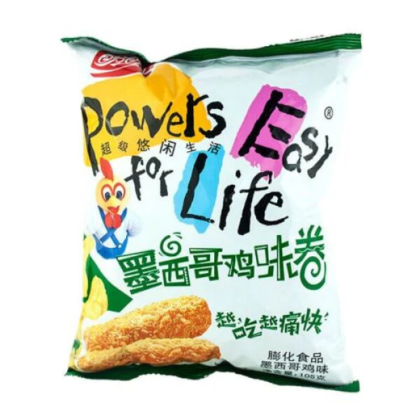 PANPAN Corn Crisp Chips (Mexican Chicken Flavor) 105g