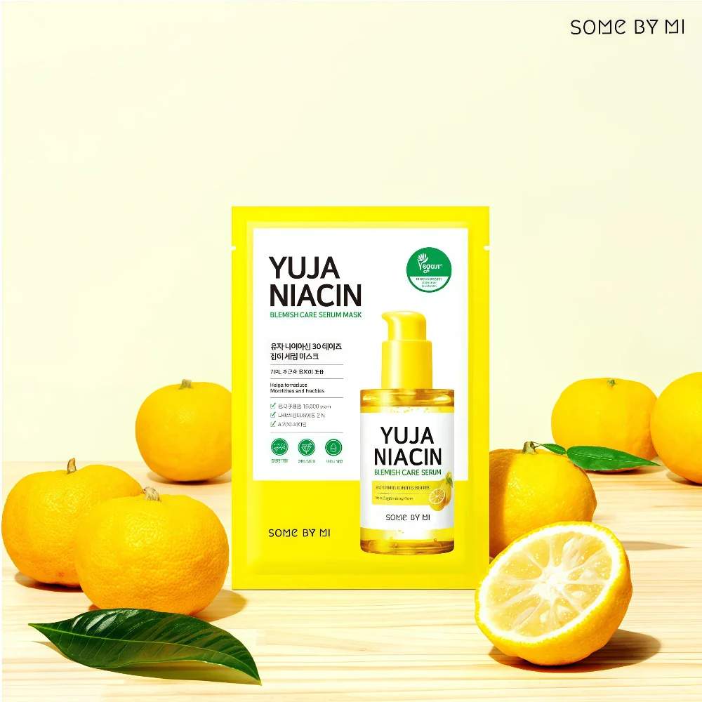 SOME BY MI Yuja Niacin Brightening Serum Mask 1pc
