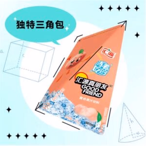 HUIYUAN Frozen Peach Juice Smoothie Bar 1pc