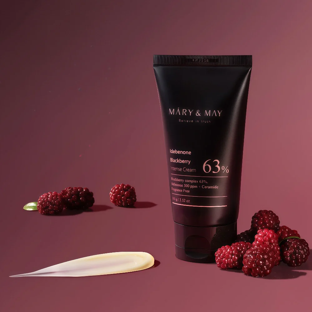 MARY & MAY Idebenone Blackberry Intense Cream 100g