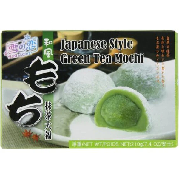 YUKI&LOVE Japanese Style Mochi - Green Tea 210g