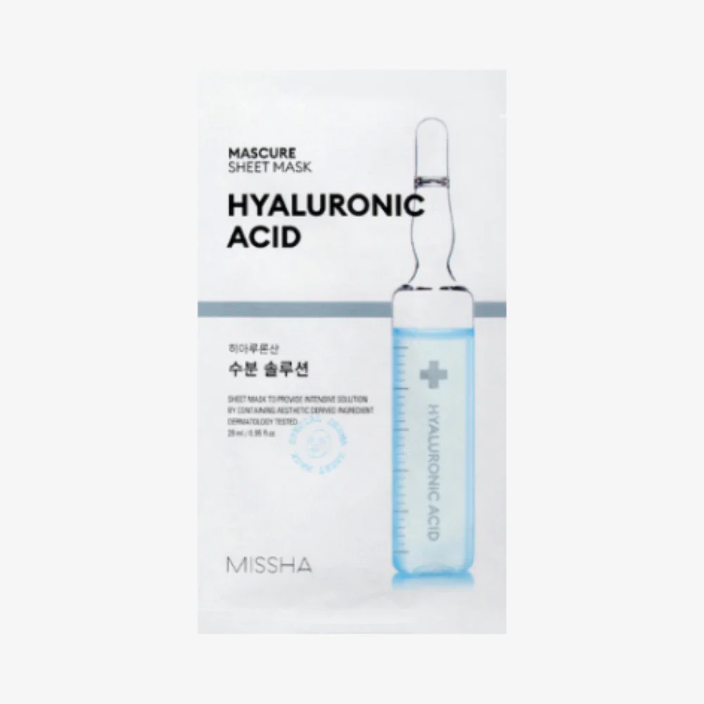 MISSHA Mascure Hydra Solution Sheet Mask Hyaluron Acid 27ml