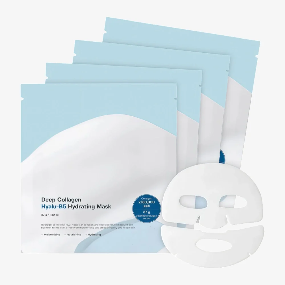 SUNGBOON EDITOR Deep Collagen Hyalu-B5 Hydrating Mask 4pcs