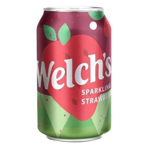 Welch's Strawberry Sparkling Soda 355ml