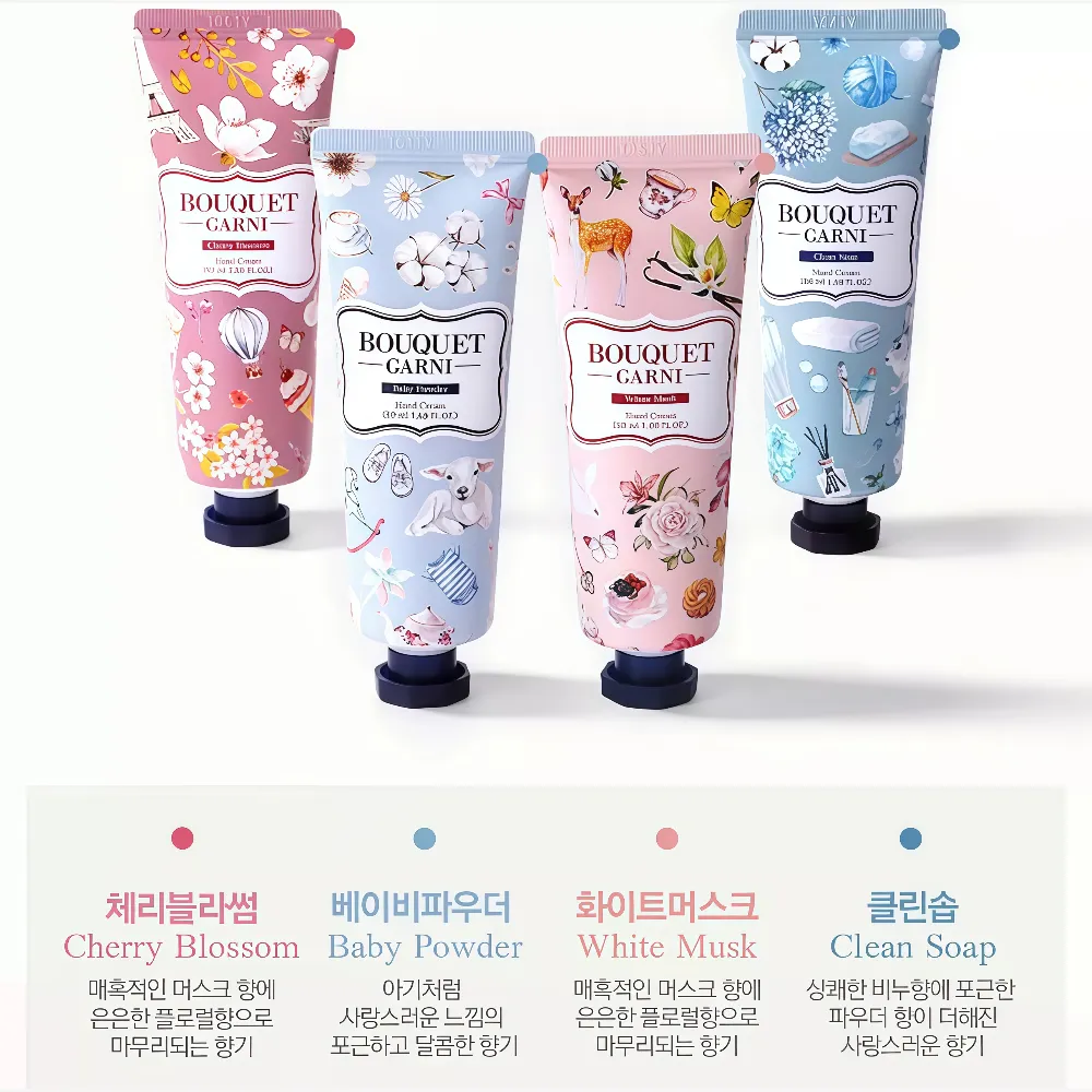 BOUQUET GARNI Fragranced Hand Cream Set 50ml x4