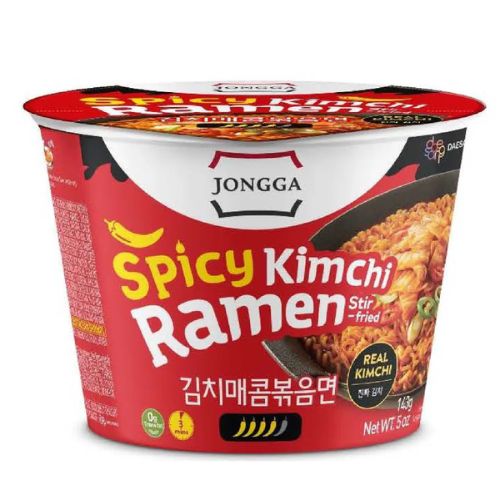 JONGGA Spicy Kimchi Ramen Stir Fried 143g