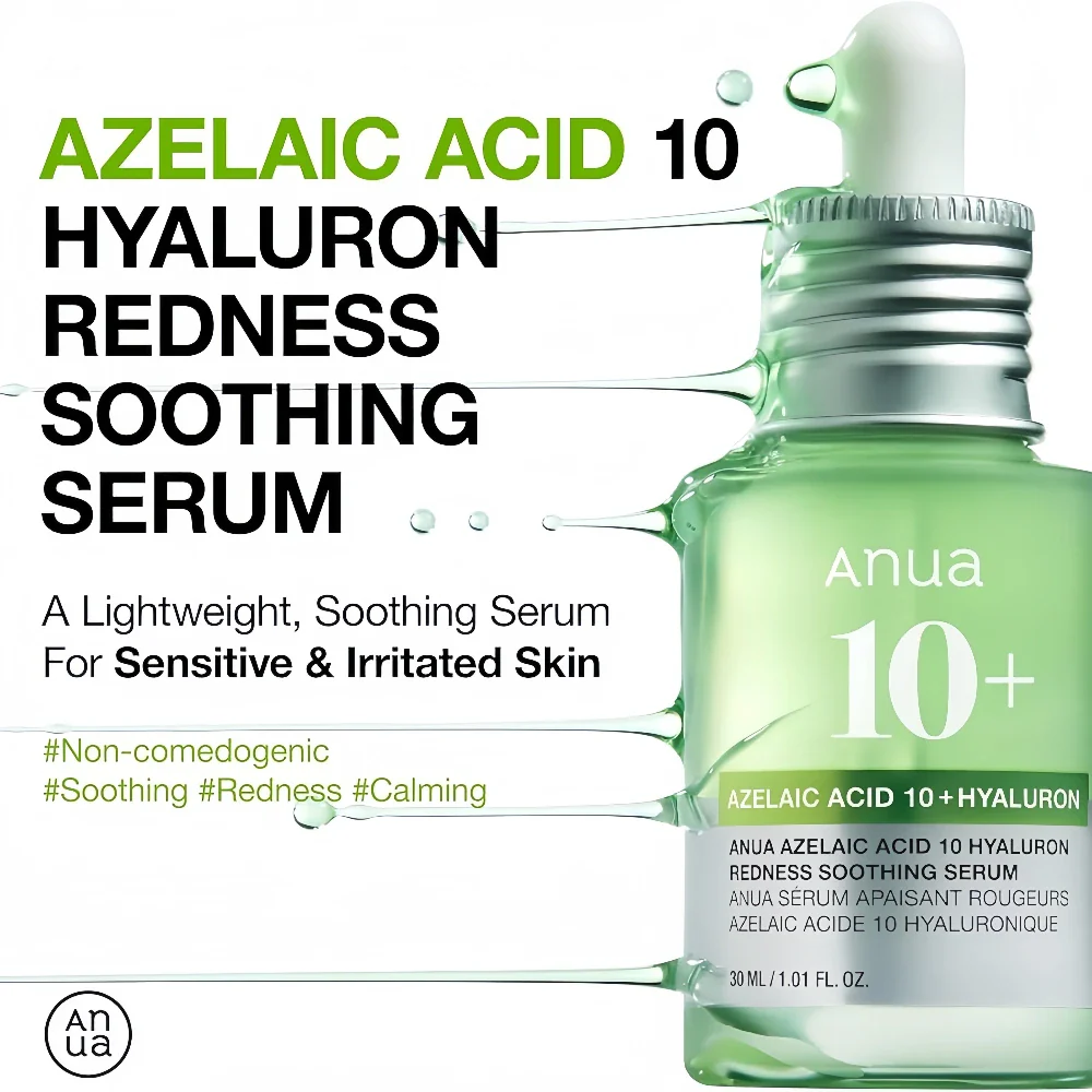 Anua Azelaic Acid 10 Hyaluron Redness Soothing Serum 30ml