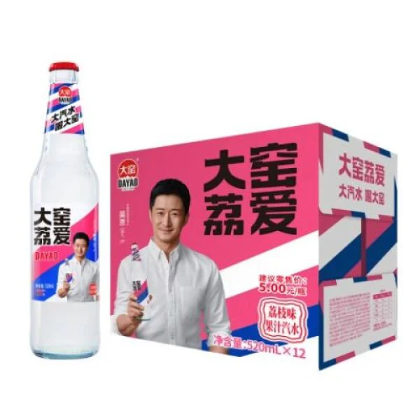DAYAO Soda Water Drink - lychee Flavor 480ml