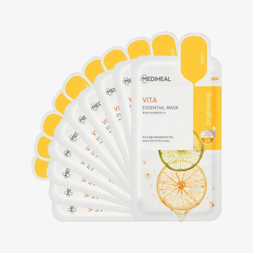 MEDIHEAL Essential Mask Vita 10pcs