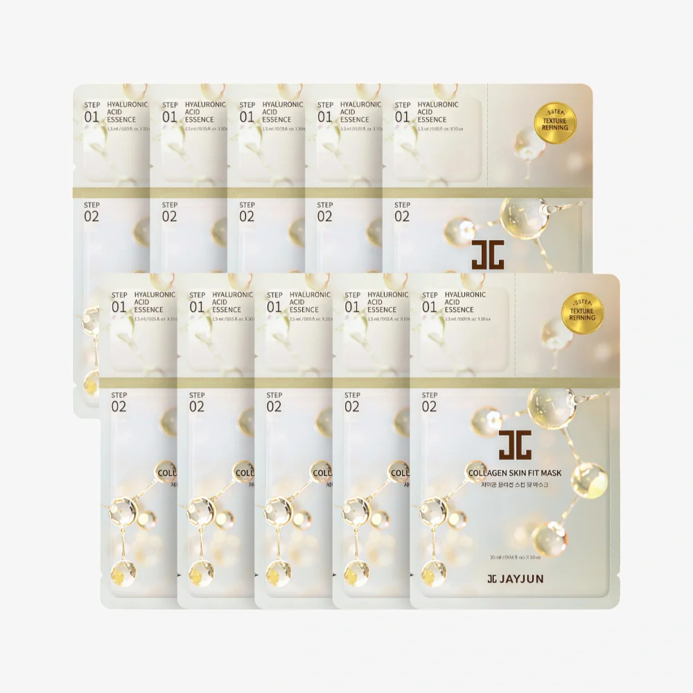JAYJUN Collagen Skin Fit Mask 10pcs