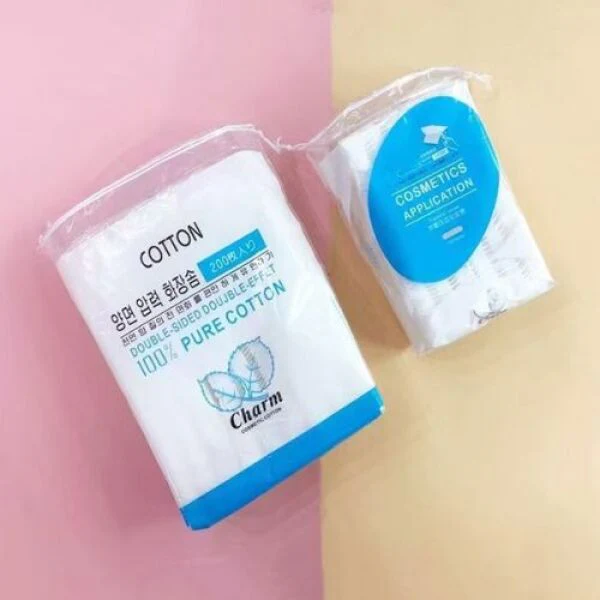 Charm Double Sided Pure Cotton Pads