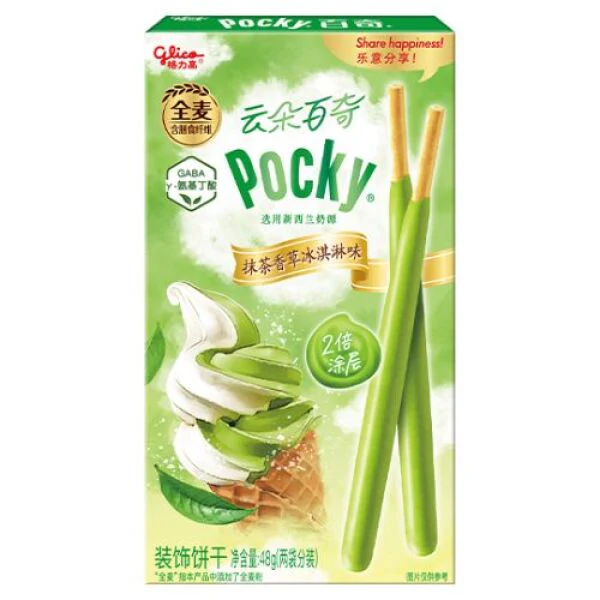 GLICO Pocky (Matcha Vanilla Flavor) 48g