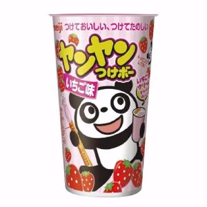 MEIJI YangYang Strawberry Chocolate Biscuit Sticks 48g