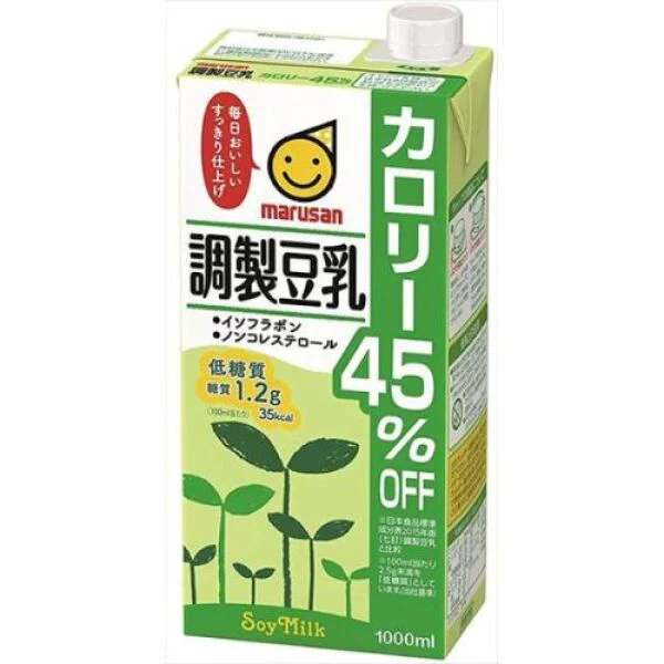 MARUSAN Less Calories Soy Milk 1L