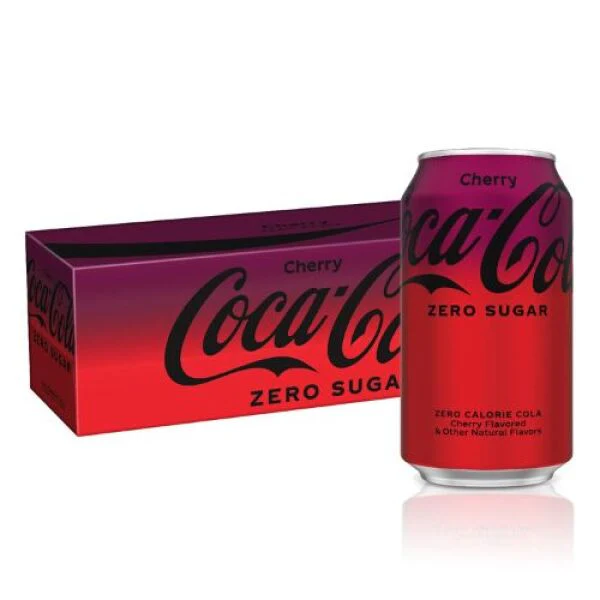 Cherry Coke - Coca-Cola - zero sugar 355 ml