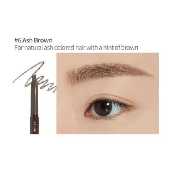 ETUDE HOUSE Eyebrow Pencil 06 Ash Brown