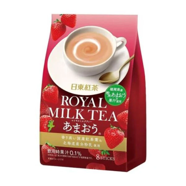 NITTO Hokkaido Royal Milk Tea (Strawberry Flavor) 14g*8