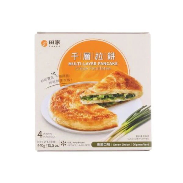 TIAN JIA Hand Made Pancake Green Onion 440g
