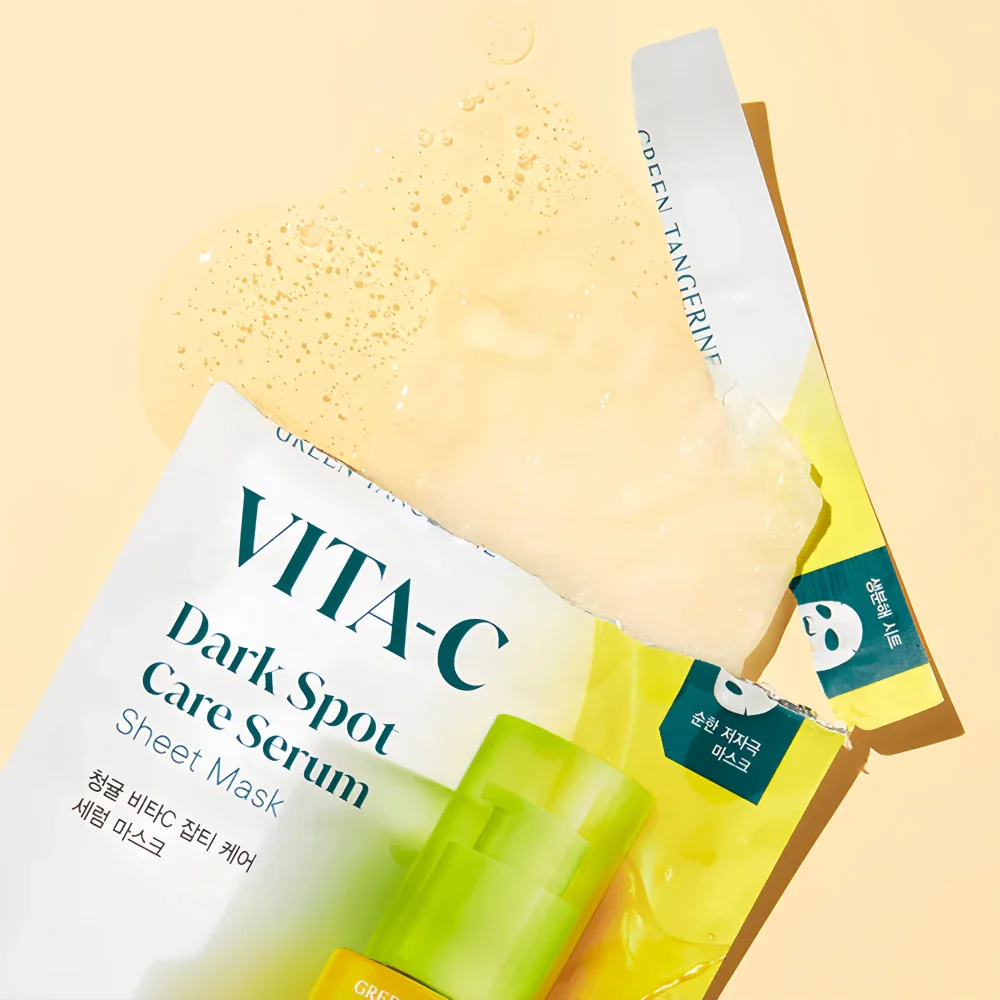 GOODAL Green Tangerine Vita C Dark Spot Care Serum Mask 1pc