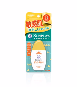 Rohto Mentholatum SUNPLAY Baby Milk Sunscreen SPF34+ PA++++ 30g