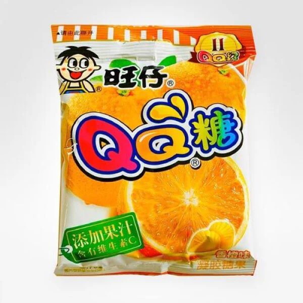 Want Want QQ Gummy (Orange  Flavor) 70g