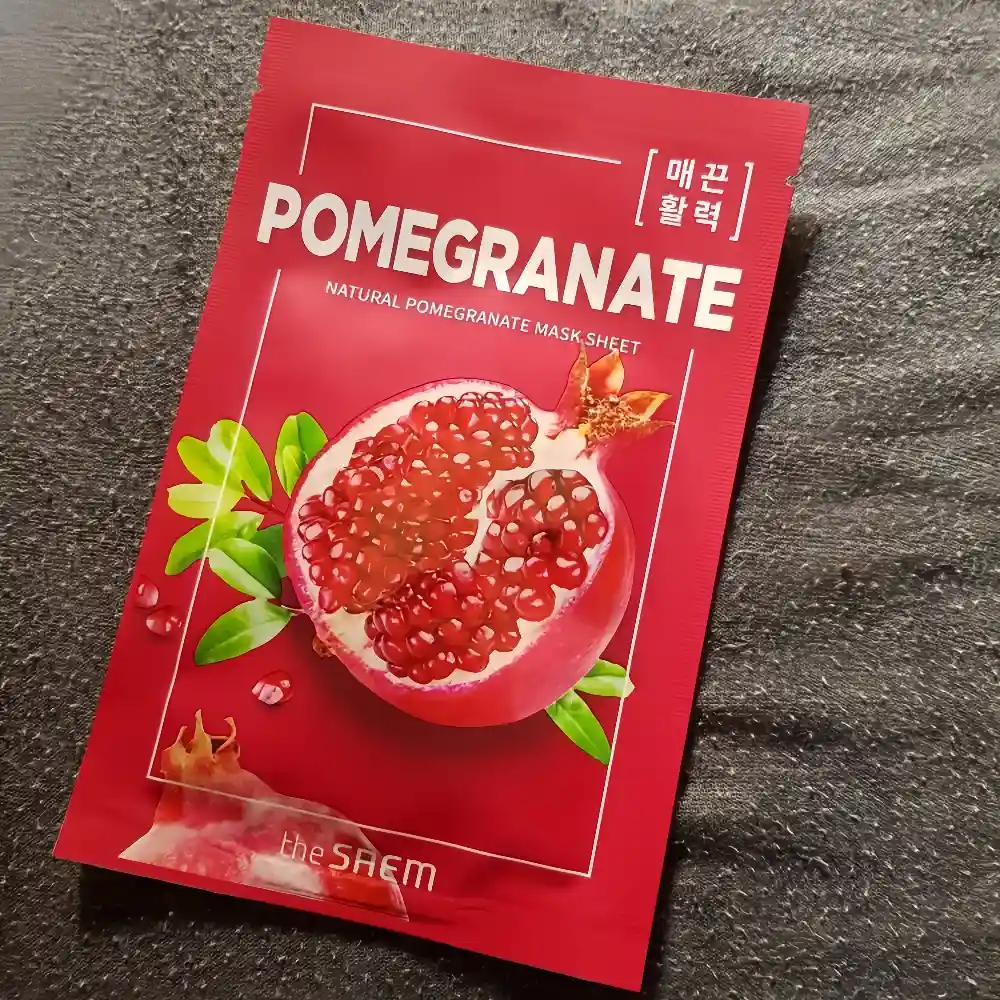 THE SAEM Natural Pomegranate Mask Sheet