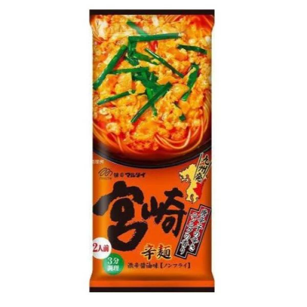 MARUTAI Miyazaki Spicy Soysauce Ramen (2 Serves)