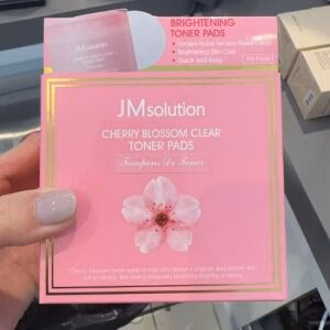 JM SOLUTION Cherry Blossom Clear Toner Pads