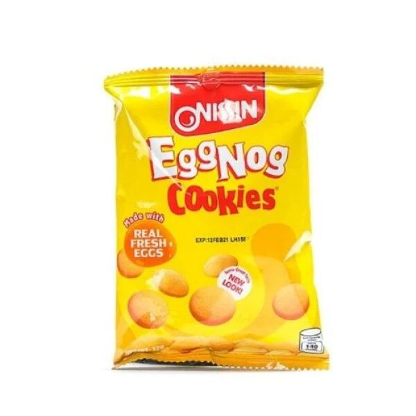 Nissin Monde Eggnog Cookies 130g