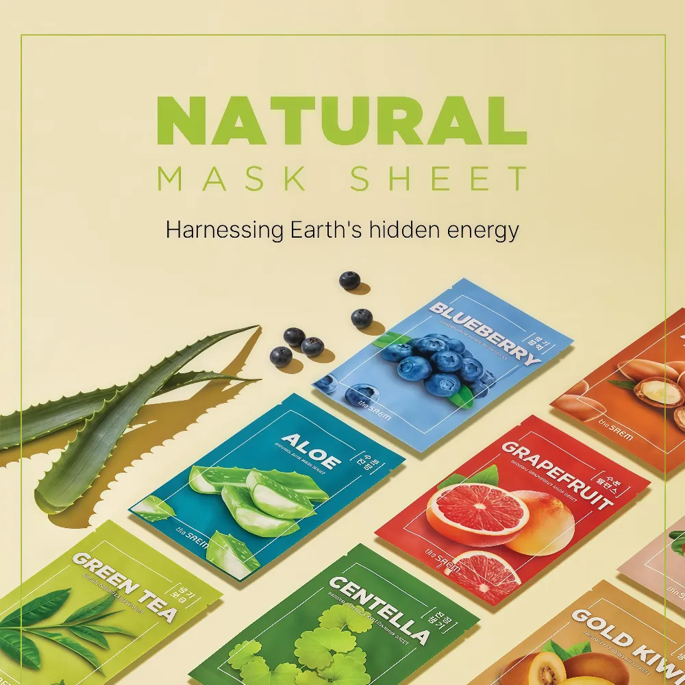 THE SAEM Natural Centella Asiatica Mask Sheet