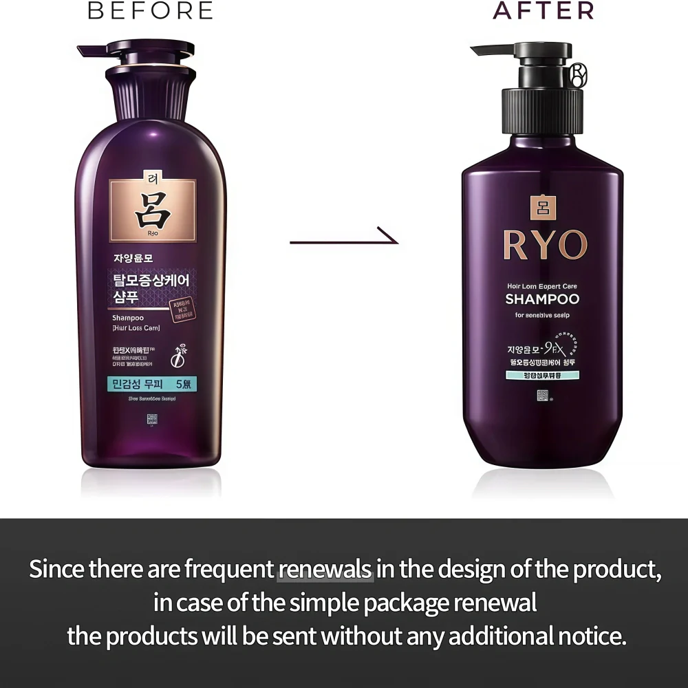 RYO Purple Shampoo Sensitive Scalp 400ml