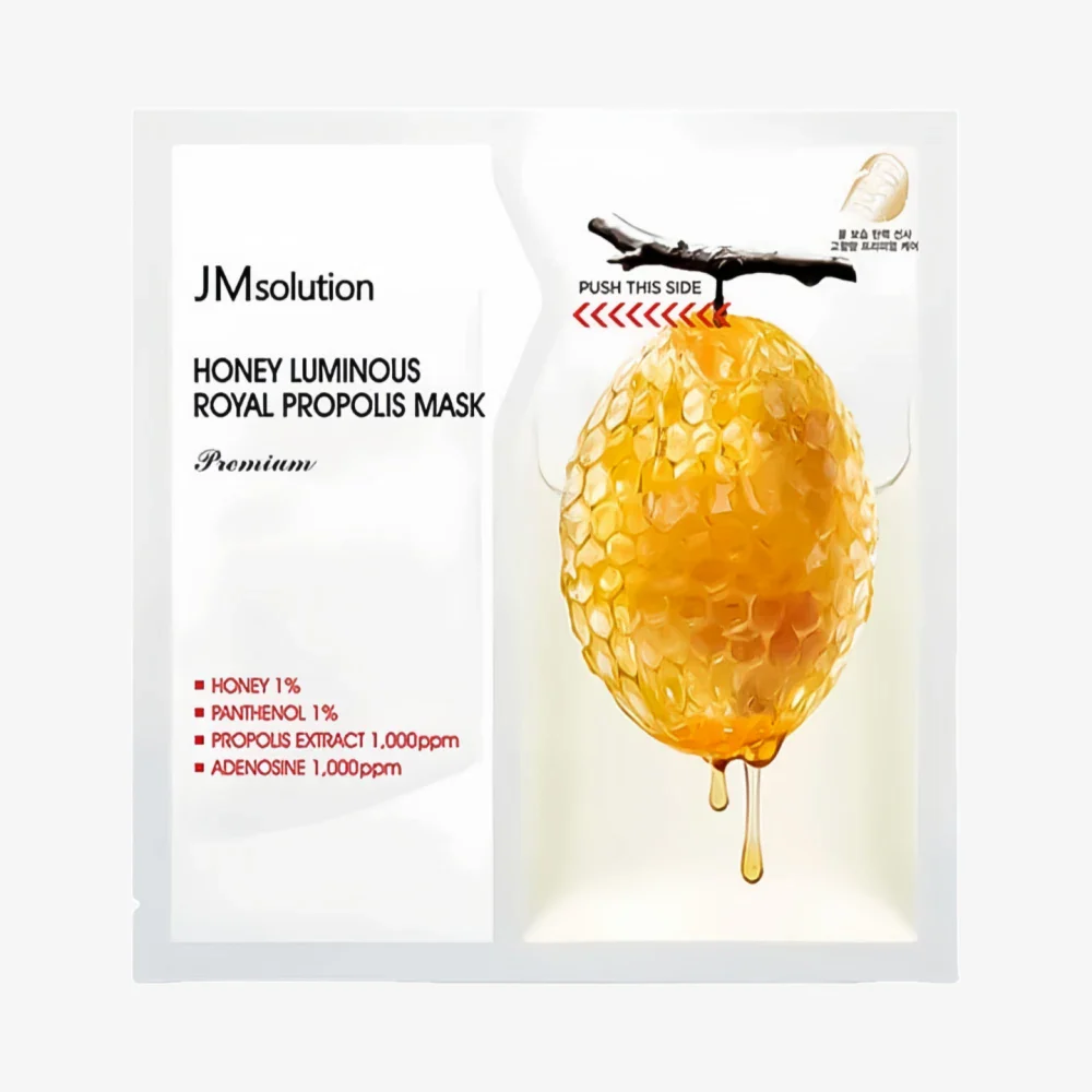 JM SOLUTION Honey Luminous Royal Propolis Mask [PREMIUM] 1pc
