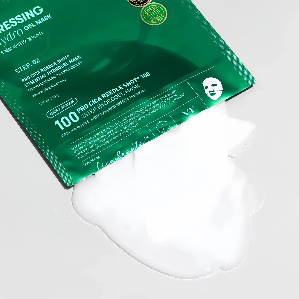 VT Pro Cica Reedle Shot 100 2 Step Hydrogel Mask