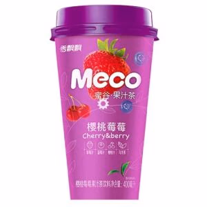 XIANG PIAO PIAO Meco Fruit Tea Cherry & Berry Flavor 400ml *3