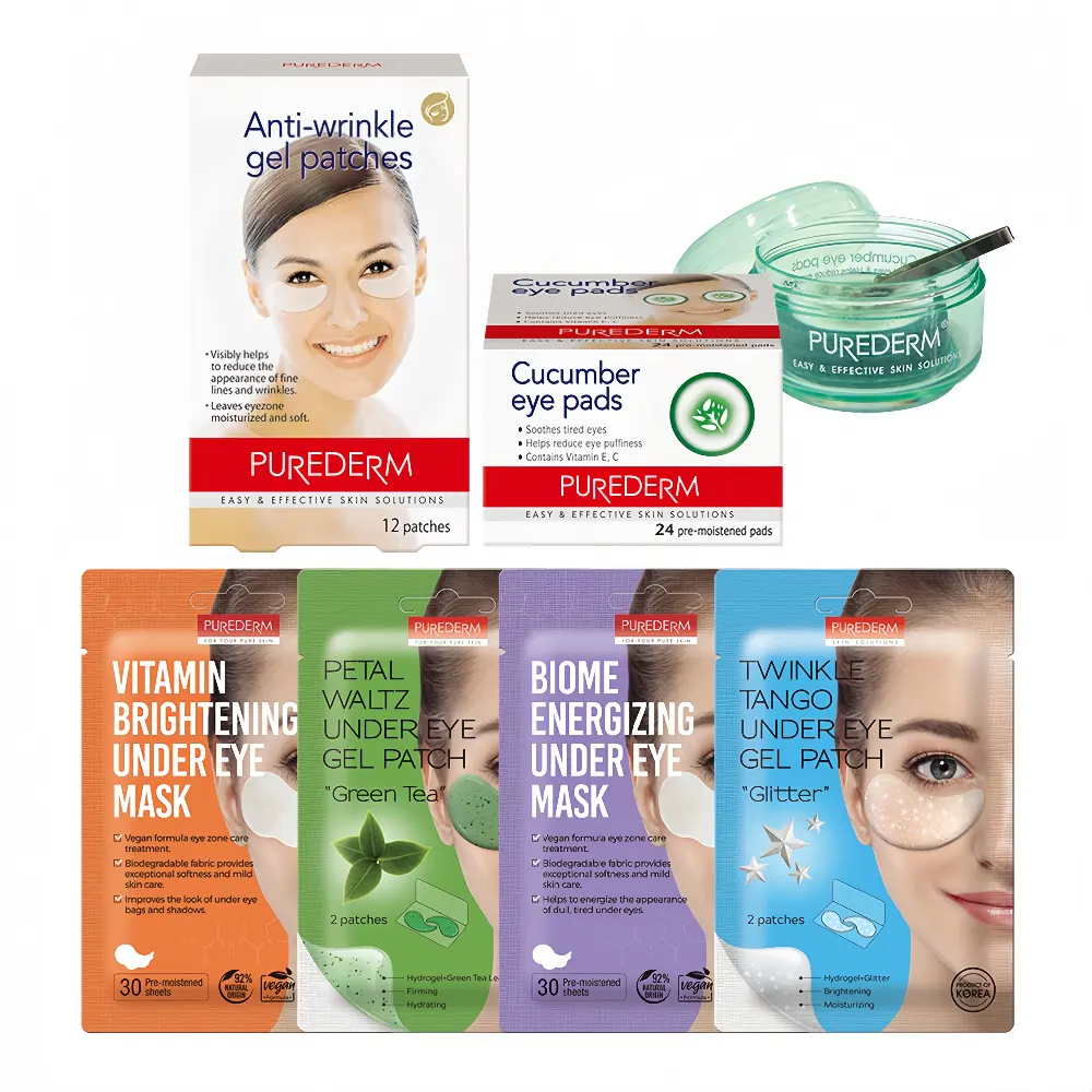 PUREDERM Vitamin Brightening Under Eye Mask 30sheets