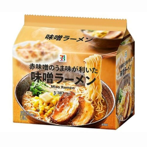 Seven&i Premium Ramen (Miso Flavor) 5 Pack