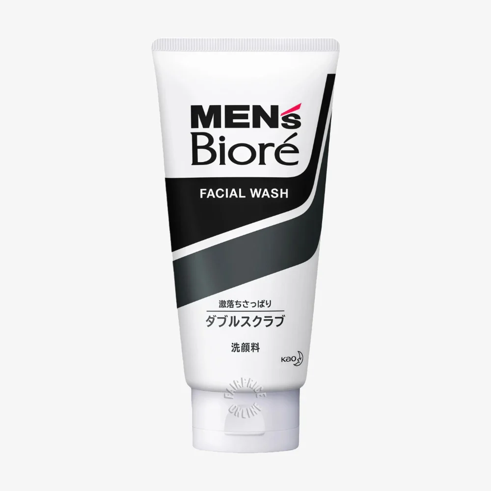 BIORE Men's Face Wash Double Scrub