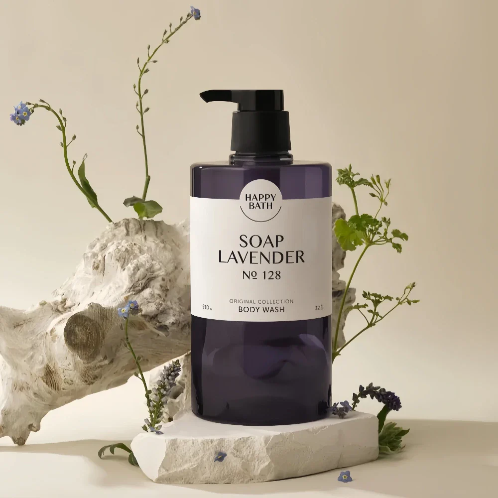 HAPPY BATH Lavender Body Wash 490ml