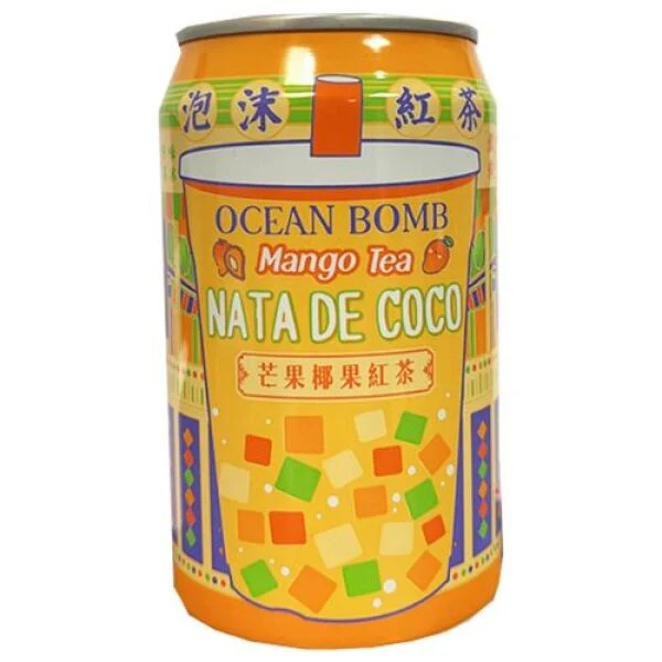 OCEAN BOMB Nata de Coco Mango Black Tea