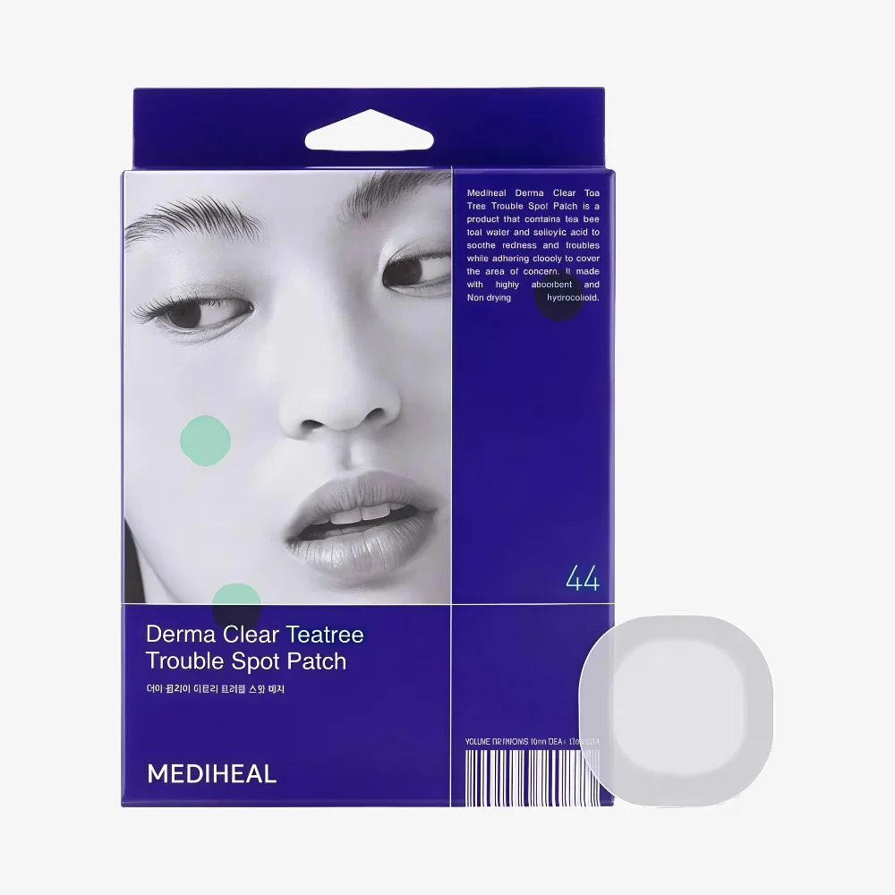 MEDIHEAL Derma Clear Teatree Trouble Spot Patch 44pcs
