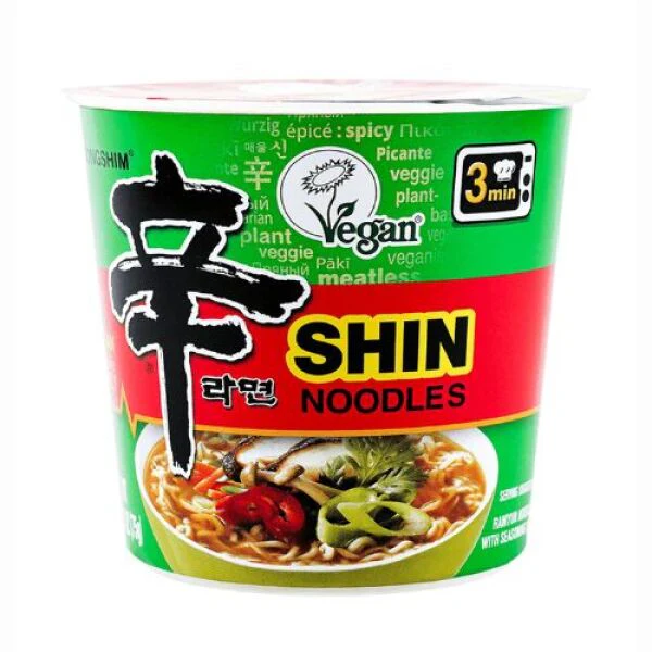 Nongshim Shin Cup Noodle (Vegan) 75g