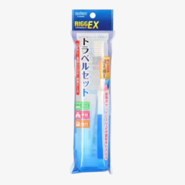 EBISU Rigg EX Toothpaste and Toothbrush Travel Set