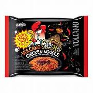 Paldo Instant chicken noodles volcano extra hot 140 g 1pc
