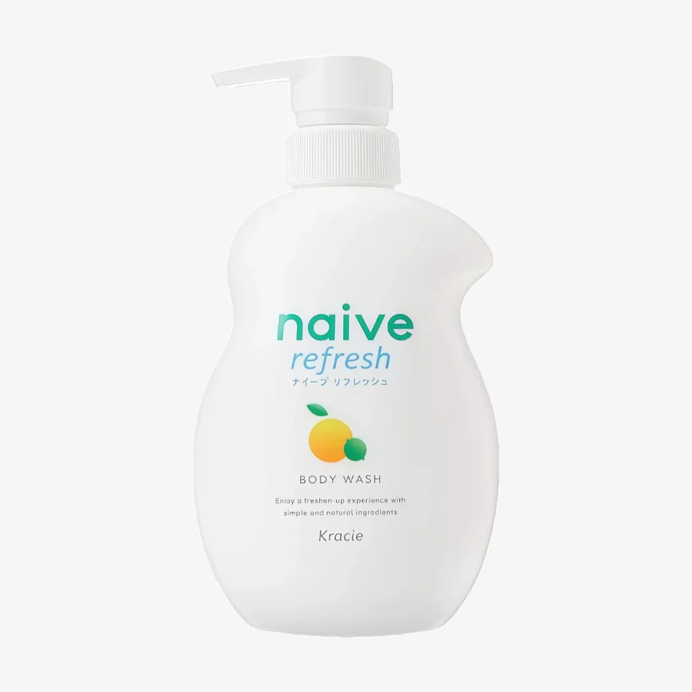 KRACIE Naive Refresh Lemon Body Wash 530ml