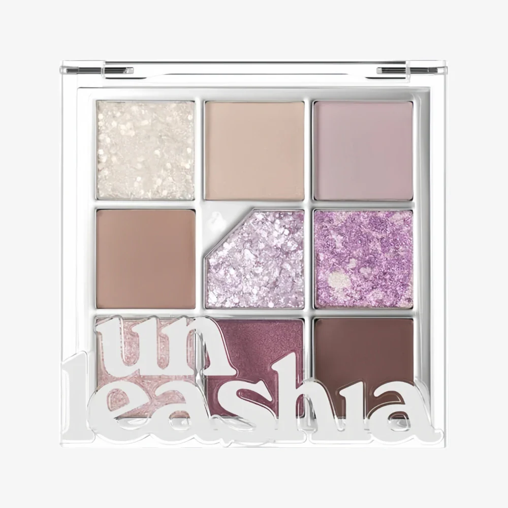 unleashia Glitterpedia Eye Palette No.4 All of Lavender Fog