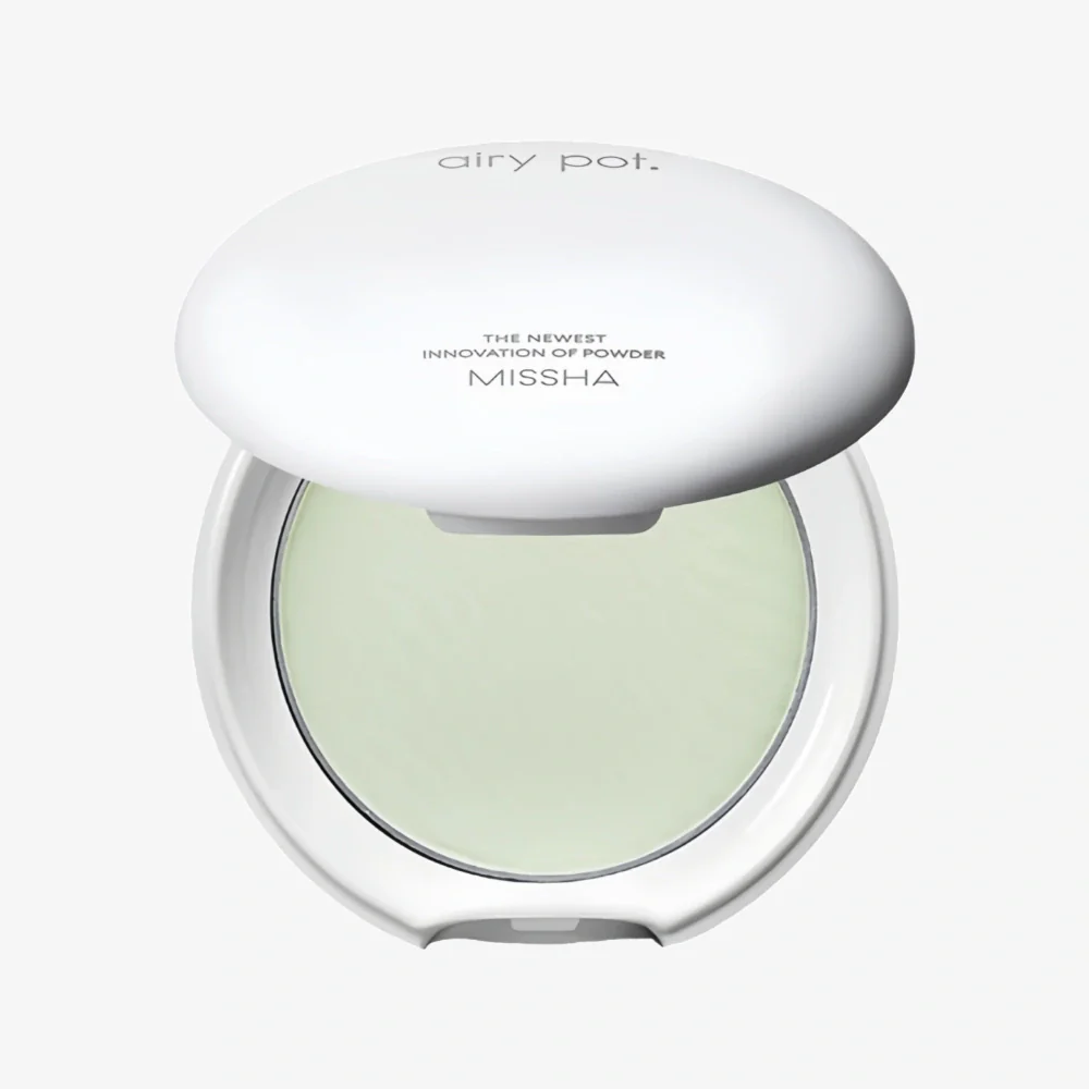 MISSHA Airy Pot Pressed Powder Pact 5g - Mint