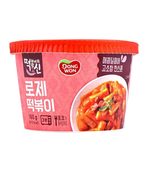 DONGWON ROSE TOPOKKI CUP 160g